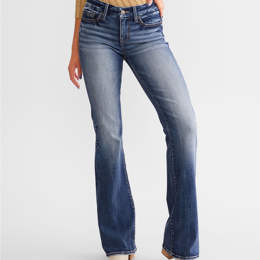 Buckle Bootcut Jeans